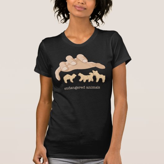 Gefährdete Tiere T-Shirt (Vorderseite)
