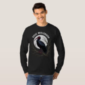 Gefährdete Vögel: Waldrapp oder Kahler Ibis T-Shirt (Vorne ganz)