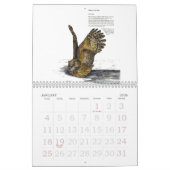 Gefährdete Wildtiersammlung Kalender (Jan 2026)