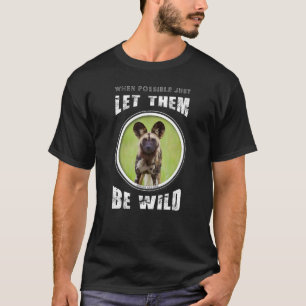 Gefährdeter Afrikanischer Wildhund T-Shirt