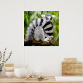 gefährdeter Maulkorb Poster (Küche)