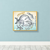 "gefährdeter Ozean" Leinwanddruck (Insitu (Holzboden))