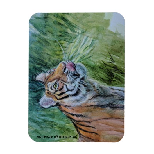 gefährdetes Tiger Magnet (Vertikal)