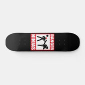 Gefährdung Ninjas Skateboard (Horizontal)