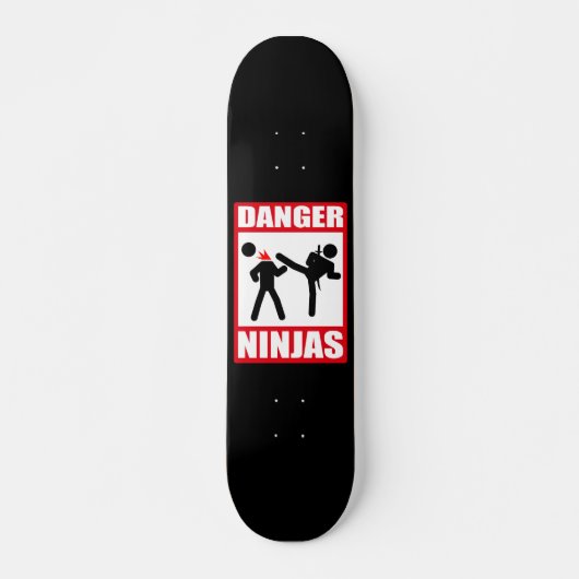 Gefährdung Ninjas Skateboard (Vorne)