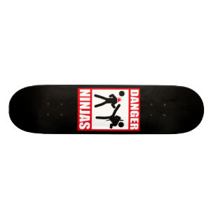 Gefährdung Ninjas Skateboard