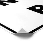 Gefahren des Bolero-Posters Poster (Ecke)