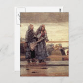 "Gefahren des Meeres" Postkarte (Vorne/Hinten)