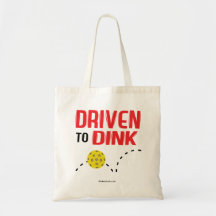 "Gefahren Dink" Pickleball zur Taschen-Tasche