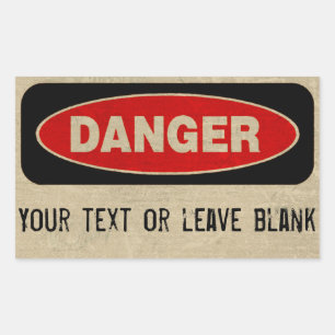 Gefahren für benutzerdefinierte Aufkleber