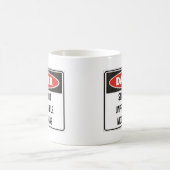 Gefahren- plötzliche und unvorhersehbare kaffeetasse (Mittel)