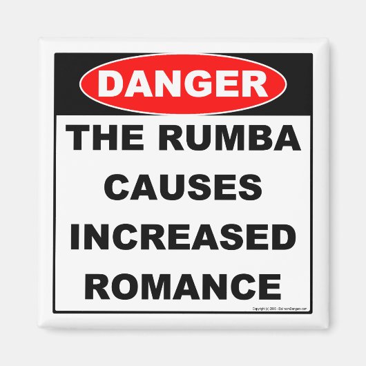 Gefahren Rumba Magnet (Vorne)
