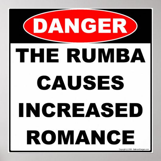 Gefahren Rumba Posters Poster (Vorne)