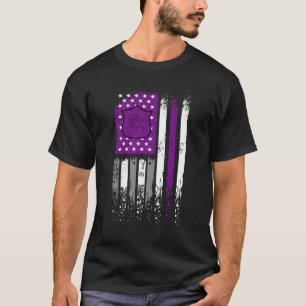 Gefahrenabwehr in Lila Leitung - Sicherheitsgarde T-Shirt