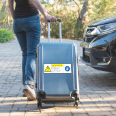 Gefahrenausrüstung wird automatisch mit der Kennze Aufkleber (Koffer Insitu)