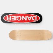Gefahrenfeld Skateboard (Horizontal)