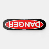 Gefahrenfeld Skateboard (Horizontal)