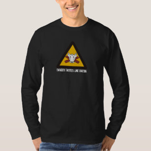 Gefahrengeschmäcke mögen Speck (longsleeve) T-Shirt