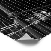 Gefahrenhinweis Behalten Poster (Ecke)