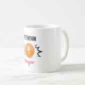 Gefahrenhinweis Kaffeetasse (VorderseiteRechts)
