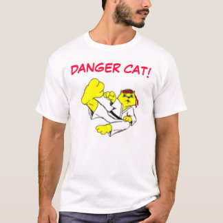 Gefahrenkaratekatze T-Shirt