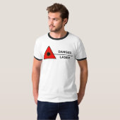 Gefahrenlaser T-Shirt (Vorne ganz)
