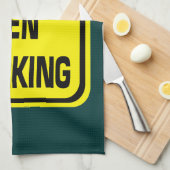 Gefahrenmänner, die Geschirrtuch Arbeits sind (Viertel Falte)