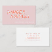 GefahrenRamen: Die angesagtste Visitenkarte (Vorne/Hinten)