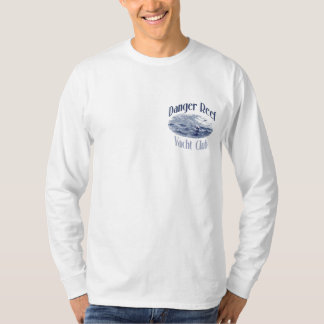 Gefahrenriff Roche Hafen-langes Hülsen-T-Shirt T-Shirt
