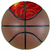 Gefahrenschild für scharfe Pfeffer Basketball (Rechts)