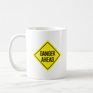 Gefahrenschild Klassische Tasse