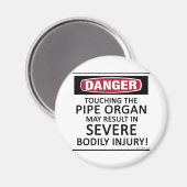 Gefahrensteckorgan Magnet (Vorderseite/Rückseite)