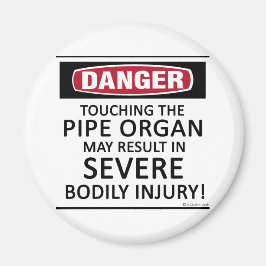 Gefahrensteckorgan Magnet