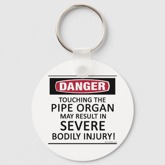 Gefahrensteckorgan Schlüsselanhänger (Vorderseite)