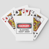 Gefahrenstrahlen Behalten Spielkarten (Rückseite)