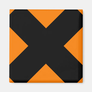 Gefahrensymbol Magnet