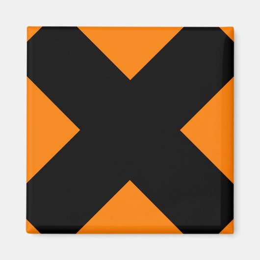 Gefahrensymbol Magnet (Vorne)