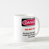 GefahrenTasse Kaffeetasse (VorderseiteRechts)