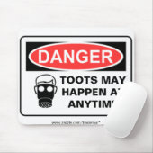GEFAHRENTOOTS KÖNNEN AN A GESCHEHEN… MOUSEPAD (Mit Mouse)