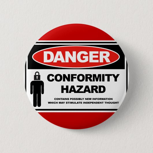 Gefahrenübereinstimmungs-Gefahr Button (Vorderseite)