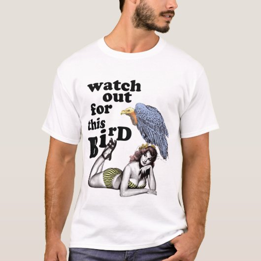 Gefahrenvogel! T-Shirt (Vorderseite)