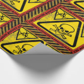 Gefahrenwarnendes Packpapier V4 (Ecke)