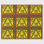 Gefahrenwarnendes Packpapier V4 (Flach)