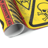 Gefahrenwarnendes Packpapier V4 (Rolleneckpunkt)