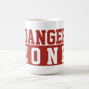 Gefahrenzone / Minimalistisches modernes einfaches Kaffeetasse