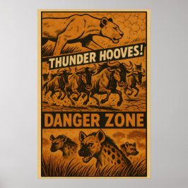 Gefahrenzone - Thunder Hooves-Comic Poster