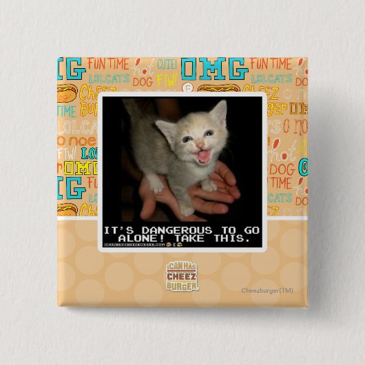 Gefährlich Button (Vorderseite)