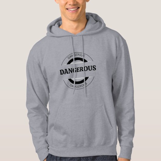 GEFÄHRLICH HOODIE (Vorderseite)