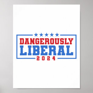 Gefährlich liberale Schwäche Versagt Stimmabgabe Poster