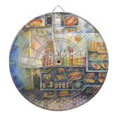 gefährlich Nah Dartscheibe (vorne)